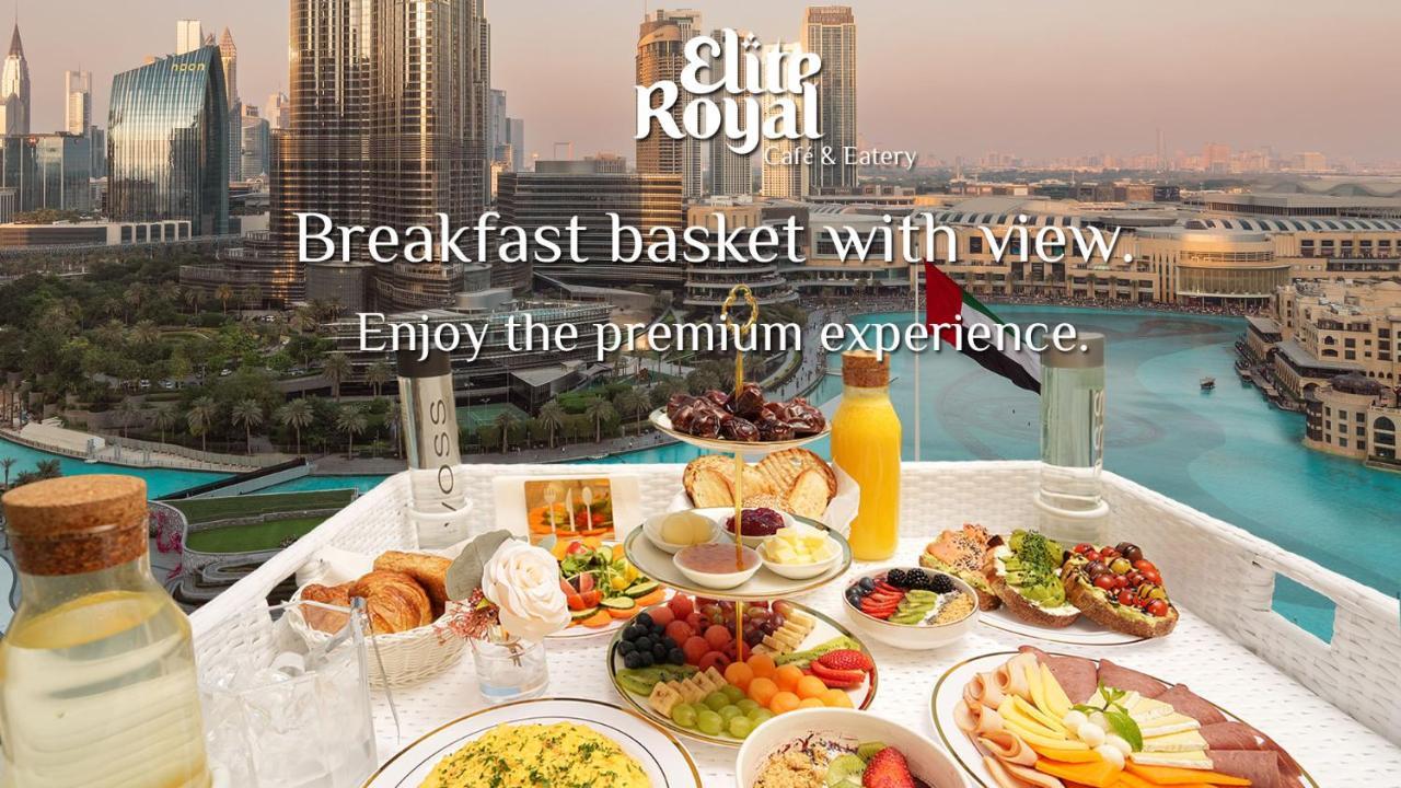 Elite Royal Apartment - Full Burj Khalifa & Fountain View - Premier - 2 Bedrooms & 1 Open Bedroom Without Partition Dubaï Extérieur photo