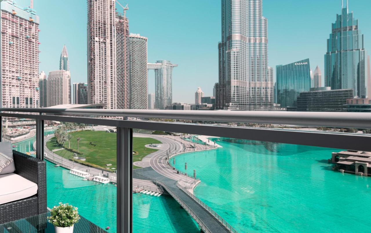 Elite Royal Apartment - Full Burj Khalifa & Fountain View - Premier - 2 Bedrooms & 1 Open Bedroom Without Partition Dubaï Extérieur photo