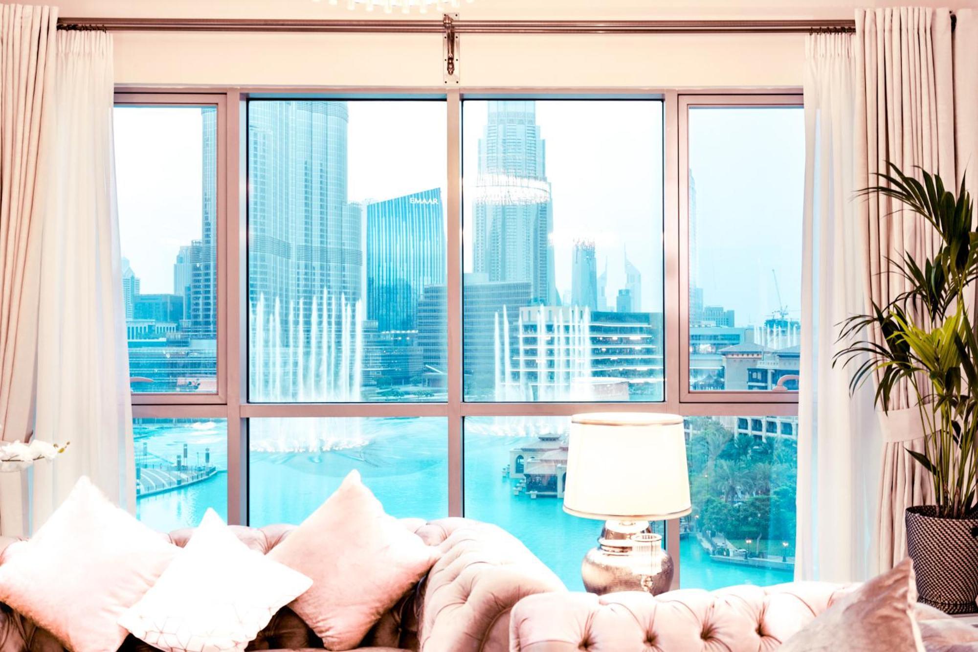 Elite Royal Apartment - Full Burj Khalifa & Fountain View - Premier - 2 Bedrooms & 1 Open Bedroom Without Partition Dubaï Extérieur photo