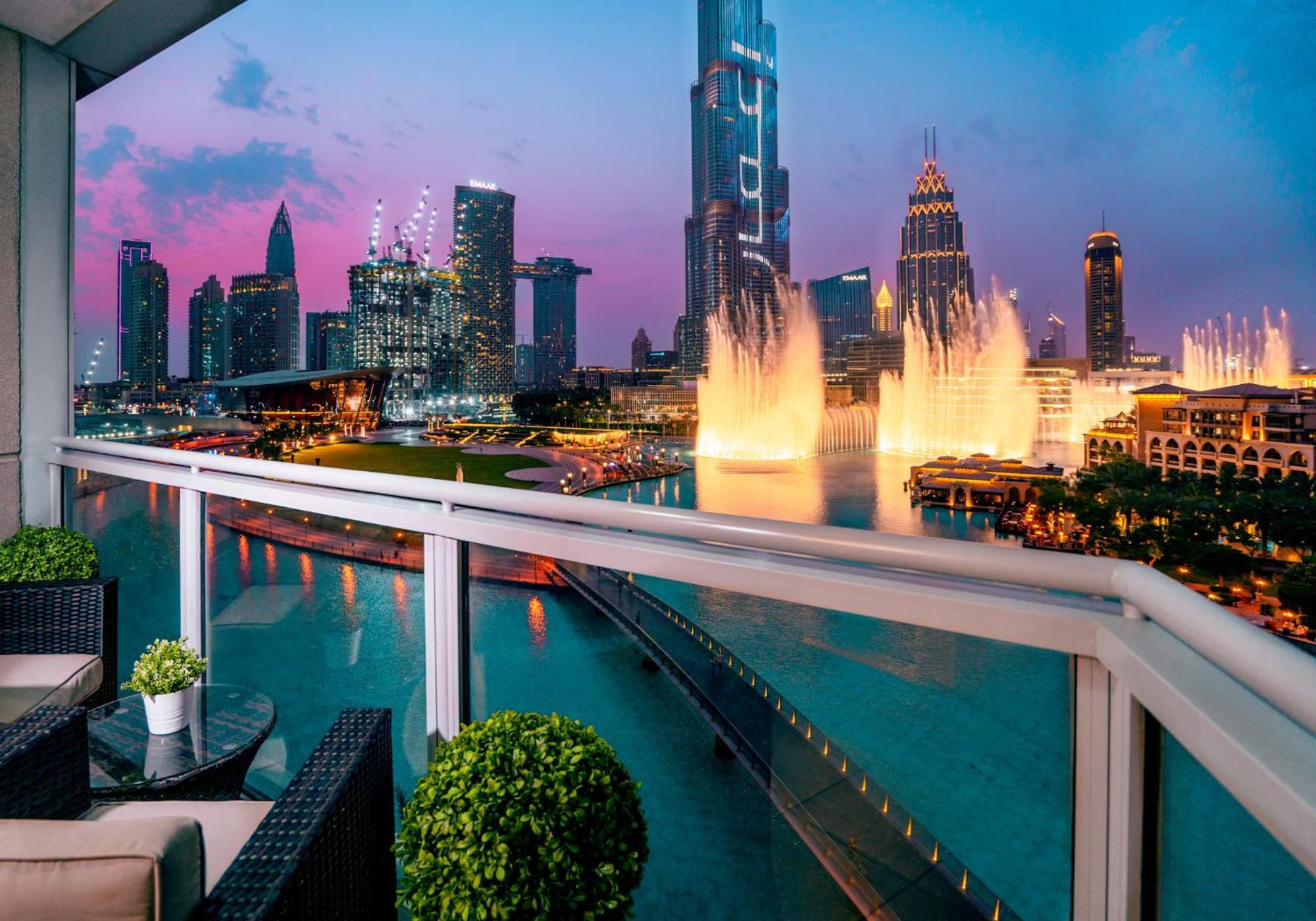 Elite Royal Apartment - Full Burj Khalifa & Fountain View - Premier - 2 Bedrooms & 1 Open Bedroom Without Partition Dubaï Extérieur photo